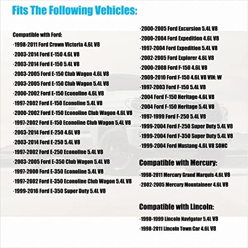 Набор катушек зажигания и иридиевых свечей зажигания DG508, 8 шт. для Ford, Lincoln, Mercury 4.6L 5.4L Oyeauto