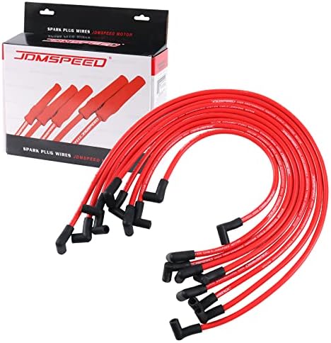 JDMSPEED New 10.5mm Spark Plug Wire Set Replacement for HEI SBC BBC 350 383 454 Electronic Jdmspeed