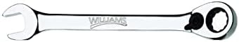 Williams JHW1216MRC 16mm Reversible Ratcheting Combination Wrench Metric, 12 Point Williams