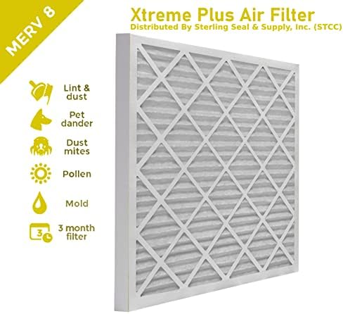 Воздушный фильтр 16"x25"x1" Xtreme Plus, MERV 8, упаковка из 4-х штук Lamons