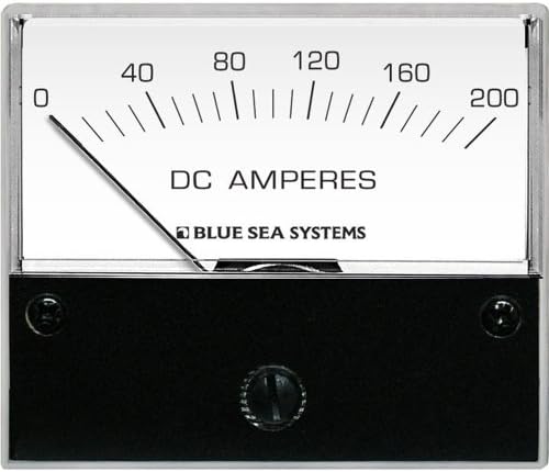 Blue Sea Systems DC Analog 0 to 200A Ammeter with Shunt Blue Sea Systems