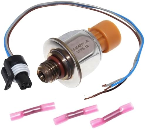 Fuel Injection Pressure Sensor ICP Sensor with Pigtail Kit 1845428C92 Compatible with 04-10 6.0L Ford Powerstroke Diesel E-350 E-450 Excursion F-250 F-350 F-450 F-550 F-750 Navistar 4C3Z9F838A Kejsted