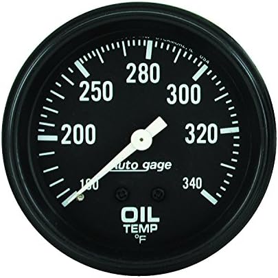 Auto Meter 2314 Autogage Oil Temperature Gauge Auto Meter