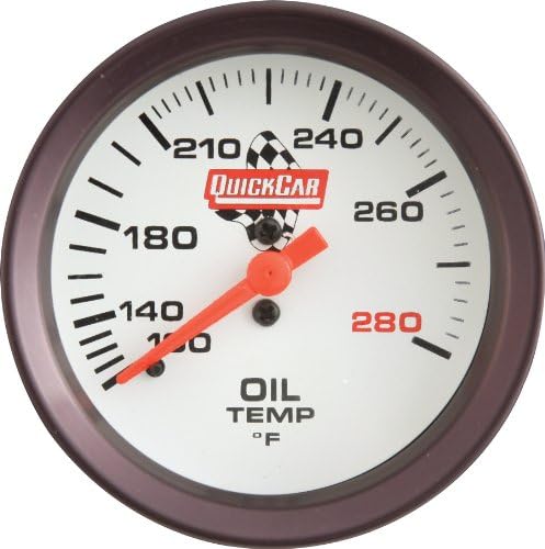 QuickCar Racing Products 611-7009 Extreme Series 2-5/8" Diameter Oil Temperature Gauge QuickCar Racing Products