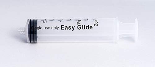 Global Medical Products 60cc Luer Lock Syringes - No Needle - QTY 50 (2 boxes of 25 syringes) Easy Glide