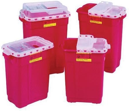 BD Sharps Collector Red Large 8.2 Quart BD