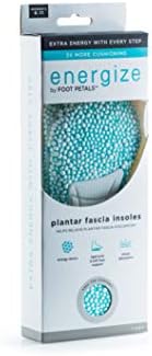 Женские стельки Foot Petals с поддержкой свода стопы Plantar Fascia 3/4, серые, 1 пара Foot Petals