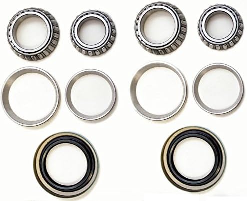 Front Left & Right Wheel Bearing with Seal Kit Fit K30 (2WD 4WD) 1977 1978 1979 1980 1981 1982 1983 1984 1985 1986#387AS,382A/A38/415960 8USAUTO