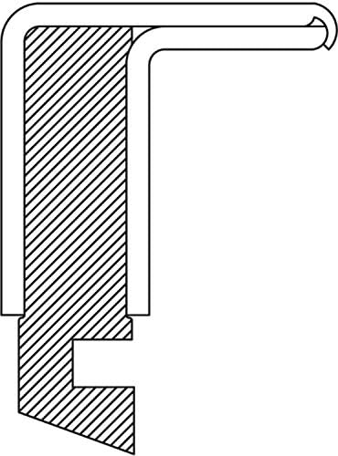 Масляный сальник 203020, однолапый, температурный диапазон от -40°C до 107°C, без пружины National