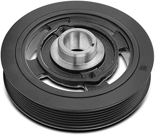 A-Premium Engine Harmonic Balancer Pulley Compatible with Toyota Camry 02-09, RAV4 01-08, Corolla Matrix 09-13, Highlander 01-07, Solara 02-08 & Scion xB 08-15, tC 05-10, DOHC 2.4L, for# 1340700H010 A-Premium