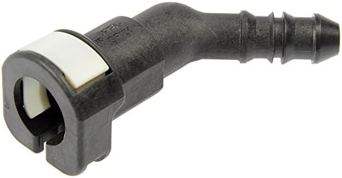 Dorman 800-122 Fuel Line Retaining Clip 5/16 In. Steel To 5/16 In. Nylon With 45 Degree Bend, 2 Pack Dorman