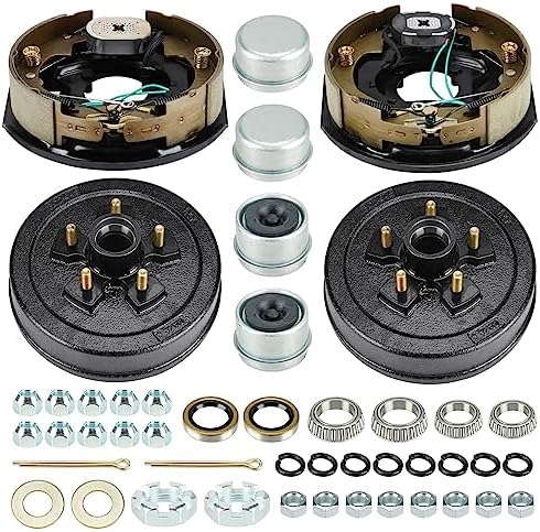 Кит тормозных барабанов 5 на 114.3 мм с 10" x 57 мм электрическим тормозом - для осей прицепов до 1587 кг AEagle
