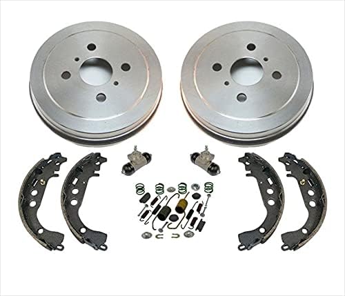 Replacement Part For 04-06 XA (2) Rear Brake Drum Drums & Shoes Wheel Cylinders Springs Mac