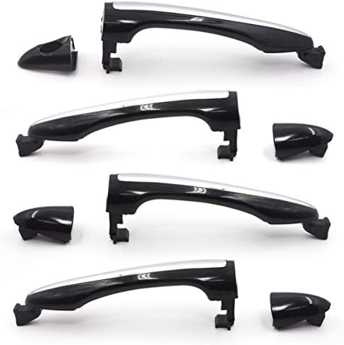 8Pcs Front Rear Left Right 1Set Exterior Door Handle for Kia Forte Cerato K3 2014 2018 Otois