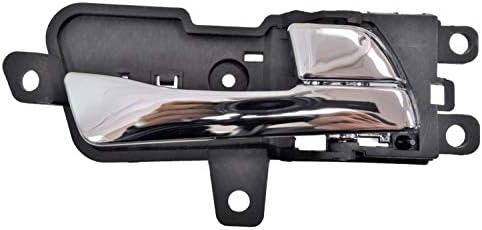 PT Auto Warehouse HY-2308M-RH - Interior Inner Inside Door Handle, Chrome - Right Passenger Side PT Auto Warehouse