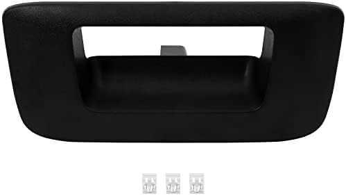 OCPTY Rear Tailgate Handle Back Trim Bezel Fit 2007-2013 for Chevrolet Silverado 1500,2007-2014 for Chevrolet Silverado 2500 3500 HD,2007-2013 for GMC Sierra 1500,2007-2014 for GMC Sierra 2500 3500 HD Ocpty