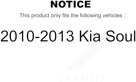 Набор из 2 кабинных воздушных фильтров для Kia Soul 2010-2013, K54-100011 PUR