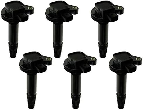 Ignition Coil Set of 6 - Compatible with 2007-2016 Ford Edge Marketplace Auto Parts