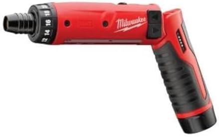 Электрическая отвертка Milwaukee M4 с шестигранным битом 1/4', 600 об/мин, 4 В Milwaukee