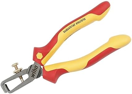 Wiha 32947 6.3-Inch Insulated Industrial Stripping Pliers Wiha