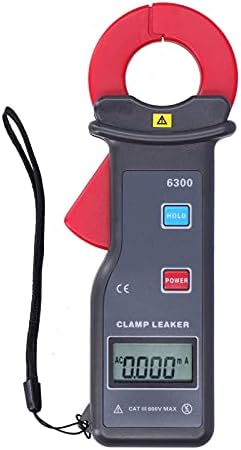 Clamp Current Meter ETCR‑6300 LCD Display Leakage Current Clamp Multimeter Clamp-on Amp Meter with USB Interface Eujgoov