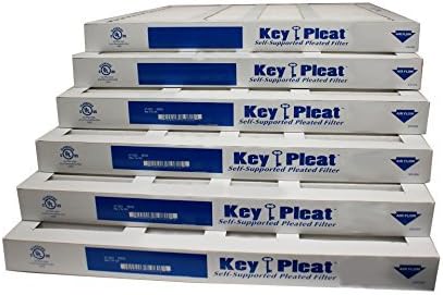 Воздушный фильтр Purolator Key Pleat энергосберегающий MERV 8, 24" x 30" x 1" (упаковка из 6 шт.) Lamons