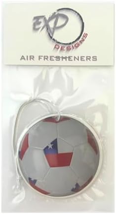 Car Air Freshener Chile Soccer Ball EXPO Designs