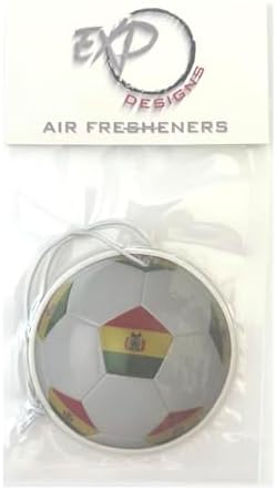 Car Air Freshener Bolivia Soccer Ball EXPO Designs