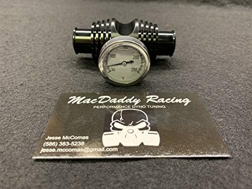 Suzuki LT 450R Coolant Temperature Gauge (Black) MacDaddy Racing