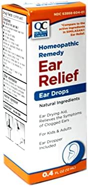 Quality Choice Homeopathic Ear Relief Drops (Капли) 0.4 FL oz (Унции) (1) Quality Choice