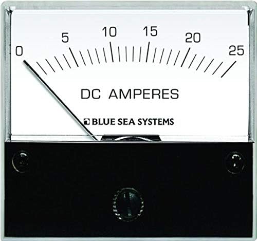 Blue Sea Systems Ammeter DC 0-25A Internal Blue Sea Systems