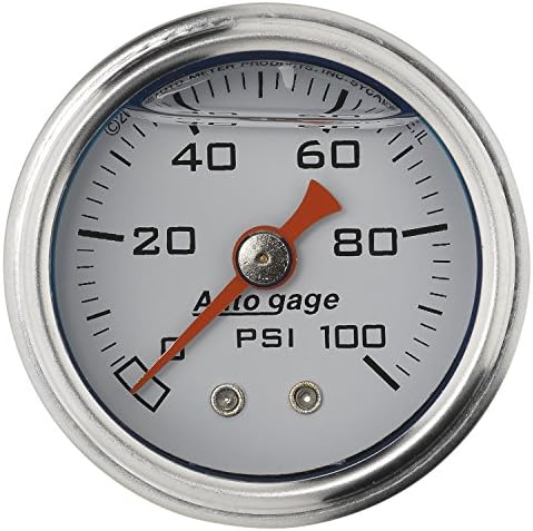 Auto Meter 2177 Autogage Fuel Pressure Gauge Auto Meter