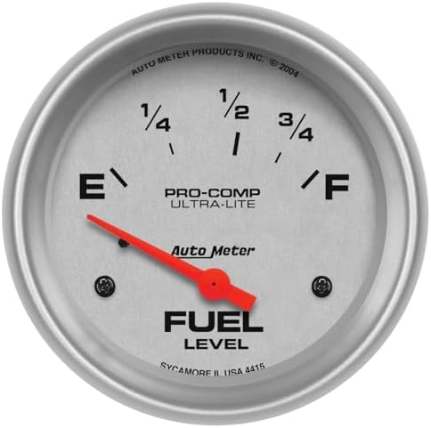 Auto Meter 4415 Ultra-Lite Electric Fuel Level Gauge Auto Meter