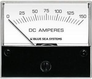 Blue Sea 8018 DC Analog Ammeter - 2-3/4" Face, 0-150 Amperes DC Blue Sea Systems