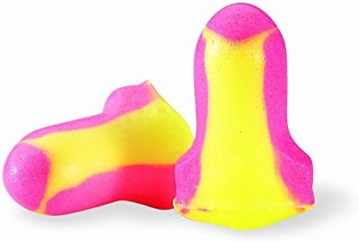 Howard Leight by Honeywell Laser Lite High Visibility Disposable Foam Earplugs, (Contains 10 Single Bags) HOWARD LEIGHT