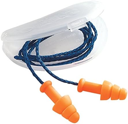 Howard Leight by Honeywell SmartFit Heat-Activated Corded Reusable Earplugs, 100-Pairs (SMF-30),Orange HOWARD LEIGHT