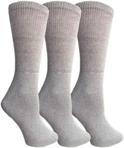 Унисекс Носки Yacht & Smith Loose Fit Non-Binding Soft Cotton Diabetic Crew And Ankle Socks, Bulk Value Pack Yacht & Smith