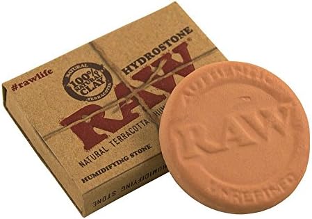 Raw Hydrostone Natural Terracotta Humidifying Stone For Tobacco 1 Pack Raw