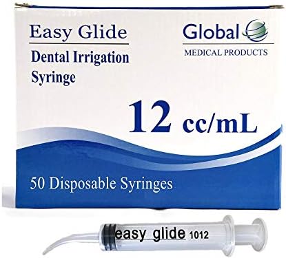 (Qty 25) Easy Glide Curved Tip Syringes 10/12cc (No Needle) Easy Glide