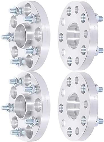 Комплект из 4-х колесных проставок 5x4.5 (5x114.3) с резьбой 12x1.25 и центровым отверстием 56.1 мм, толщина 20 мм для Subaru WRX и Outback 2015-2019 Scitoo