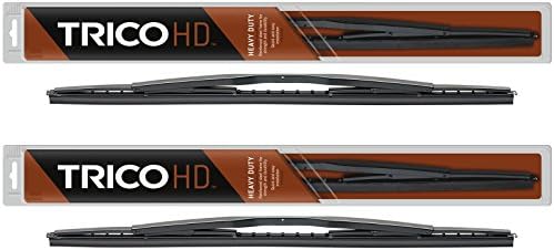 2 Wiper Set - Trico 63-151 15" HD Wiper Blades Fit Select Heavy Duty Vehicles w/Saddle Attachment Trico