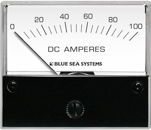 Blue Sea Systems Blue Sea 8017 Dc Analog Ammeter - 2-3/4" Face, 0-100 Amperes Dc Blue Sea Systems