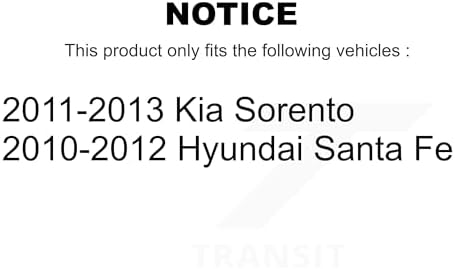 Комплект креплений переднего амортизатора 73-902037 для Kia Sorento 2011-2013, Hyundai Santa Fe 2010-2012 TOP QUALITY