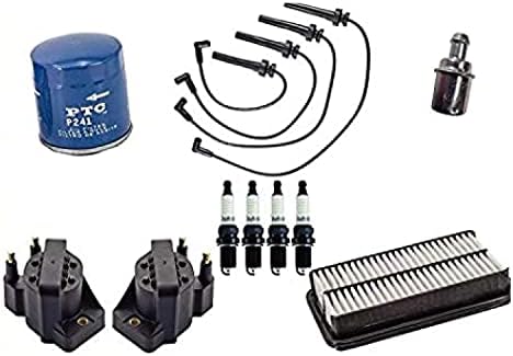 95-02 Replacement Part For Saturn 1.9L SOHC Vin Code (8) (9) NEW Spark Plug Wires Plugs Coils Air Oil Mac