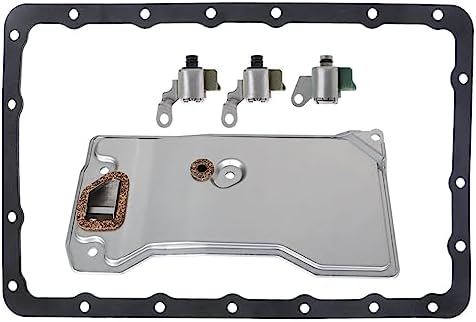 munirater A340 AW4 Transmission Solenoid Service Filter Kit Replacement for 1987-2001 Cherokee / 1987 Wagoneer 2.5L & 4.0L Munirater