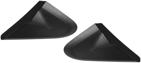 Front Left Right Mirror Corner Triangle Fender Cover No.95461590/95461589 Triangle Trim Panel for Chevrolet Sonic 2012-2020 ABS Plastic Black 1 Pair A Absopro