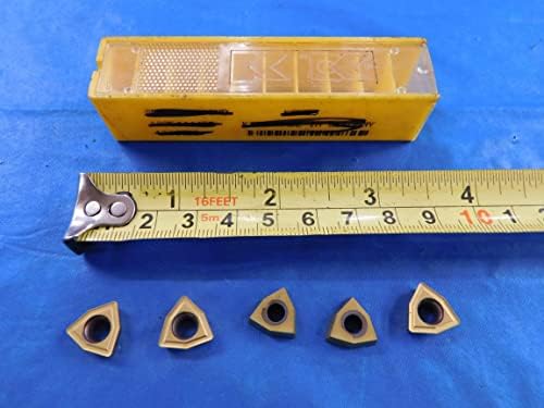 5PCS New KENNAMETAl WCGX ? KC7140 TiN Coated Carbide Turning Inserts INDEXABLE - MB3389AJ1 M & J Tooling LLC