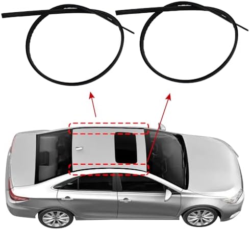 Комплект боковых молдингов для стекол Toyota Camry 2007-2011, замена деталей 75555-06030 и 75556-06030 Cool Star