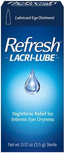 REFRESH LACRI-LUBE Lubricant Eye Ointment (Мазь) 3.50 g (Pack of 8) Refresh