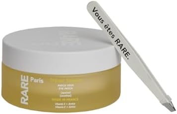 Carbone Glacé Purifying Under Eye Patches - 30 Pairs | Enriched with Mallow and Hamamelis for Purifying and Refreshing Care | Made in France RARE Paris